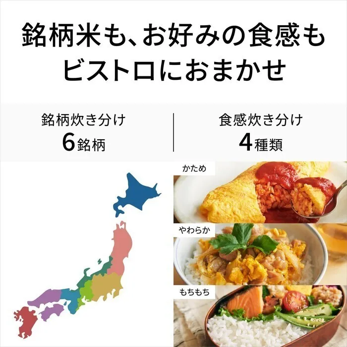 【延長3年保証】Panasonic ビストロ炊飯器 5.5合 SR-X710E-H ライトグレージュ