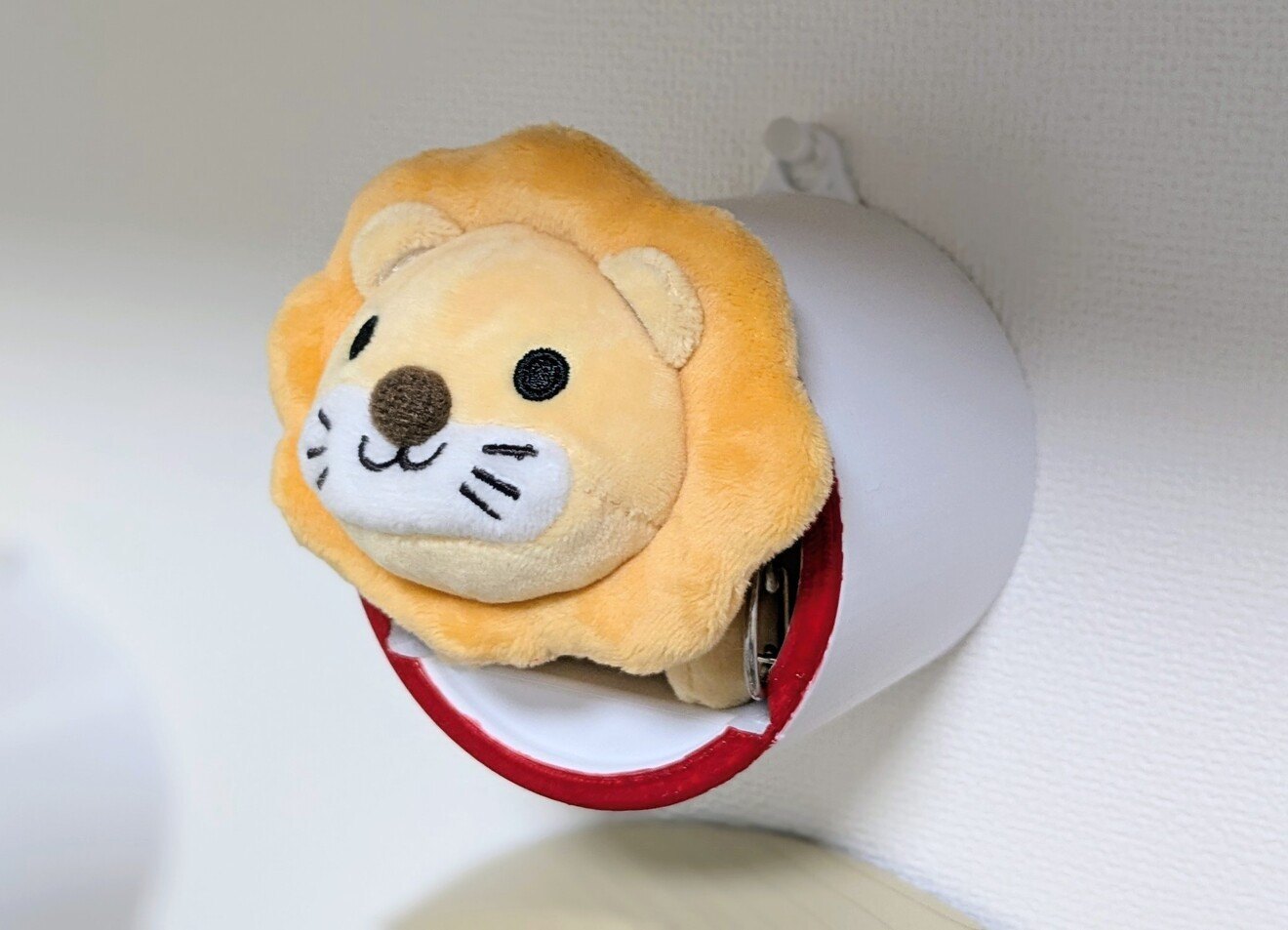 学長ライオンぬいぐるみ用 観覧車セット【壁掛け小物棚】