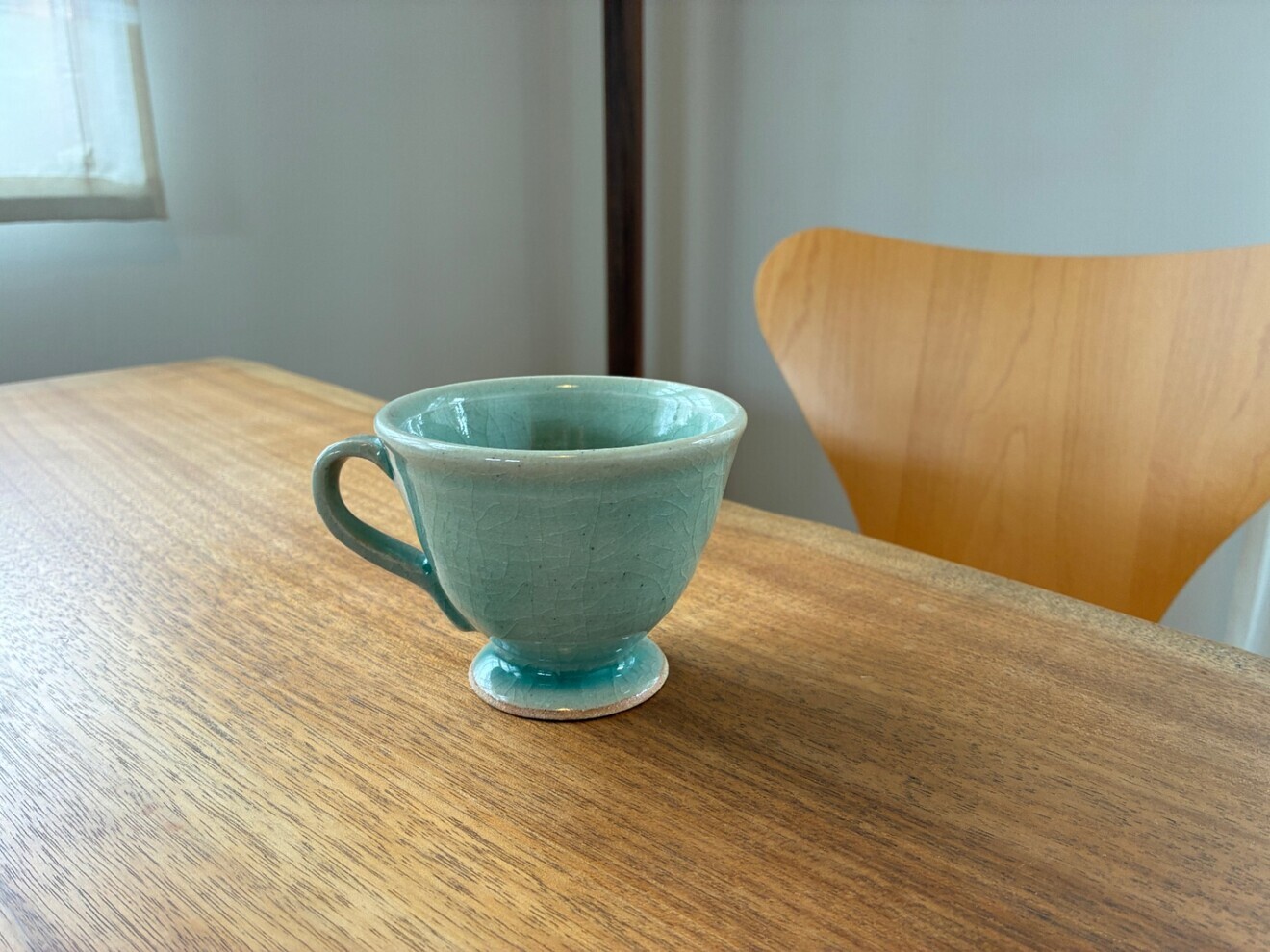 【ハンドメイド】ティーカップ〜青磁釉〜