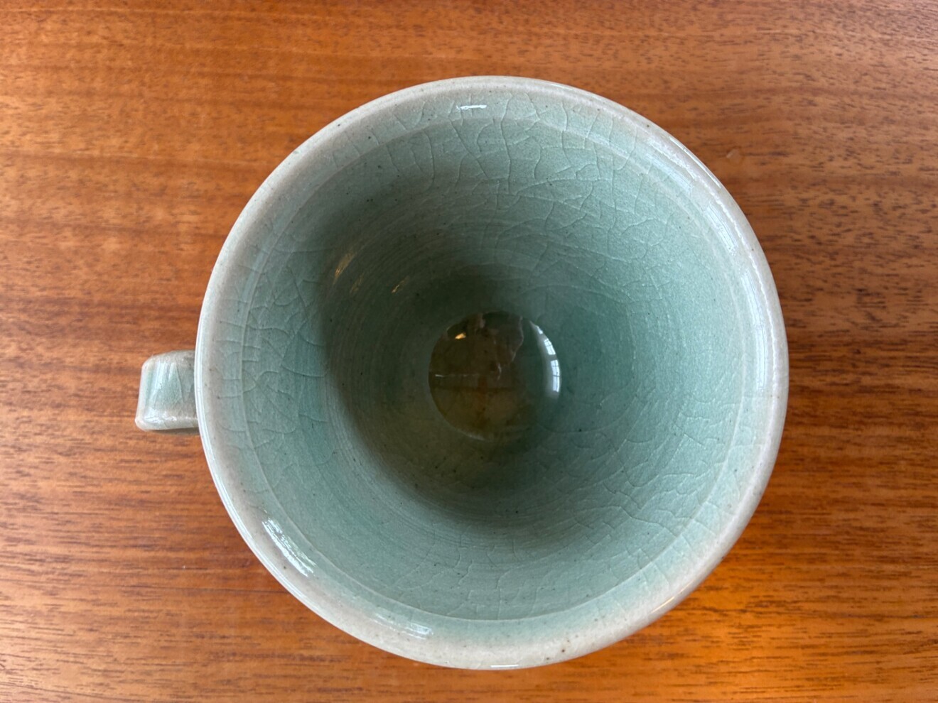 【ハンドメイド】ティーカップ〜青磁釉〜