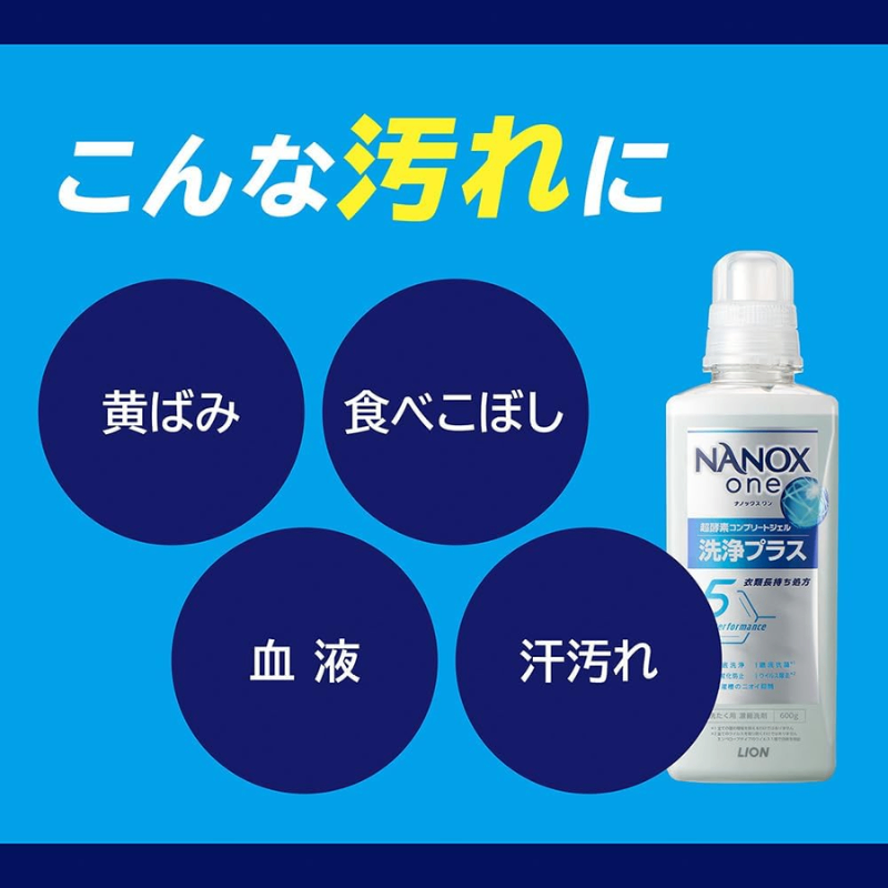 NANOX one(ナノックスワン) 洗浄プラス 本体 600g＋ 詰め替え1080g