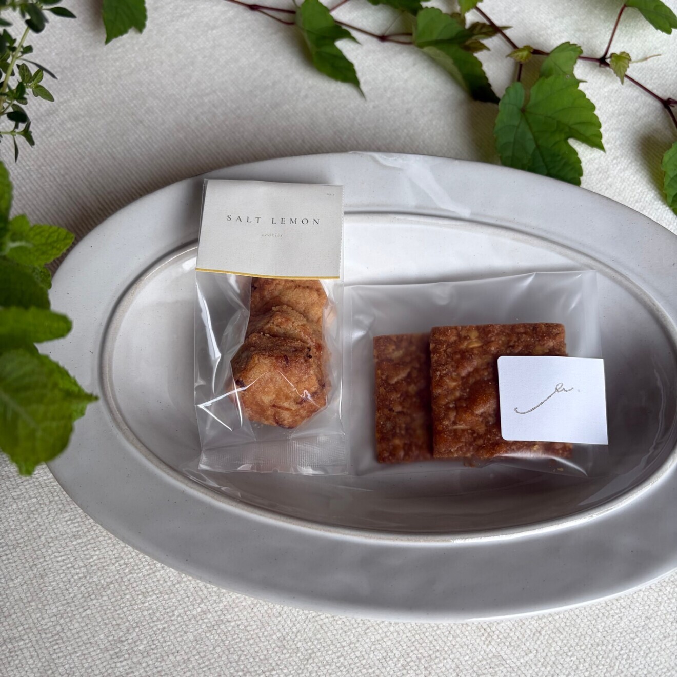 まずはお試し🐿️　/// 当店1番人気 のザクザクナッツクッキー＆季節限定レモンソルト🍋///