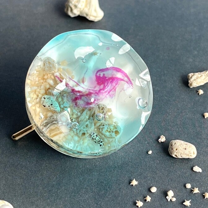 海の生き物たち　ポニーフック　くらげ
