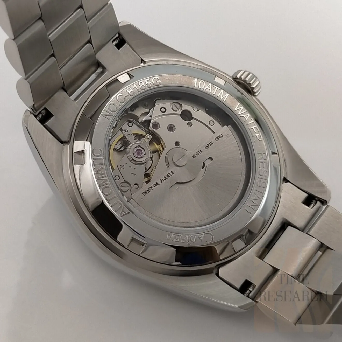 ハイステイタス系をドレッシーに着崩す【ミヨタ/新品】裏スケ サファイア 316L