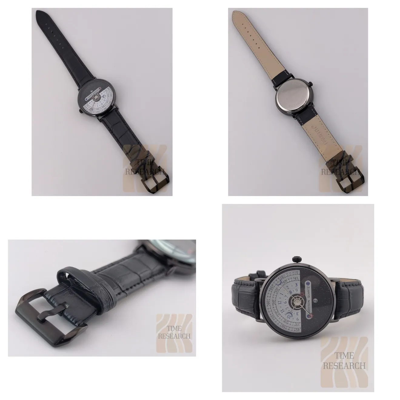 【新品】画期的時刻表示方を備えたドレスウォッチをモノトーン仕様でクールに纏う