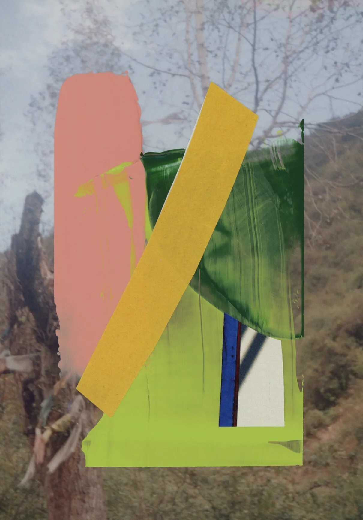 抽象絵画 原画｜町山耕太郎「Transition 260707」