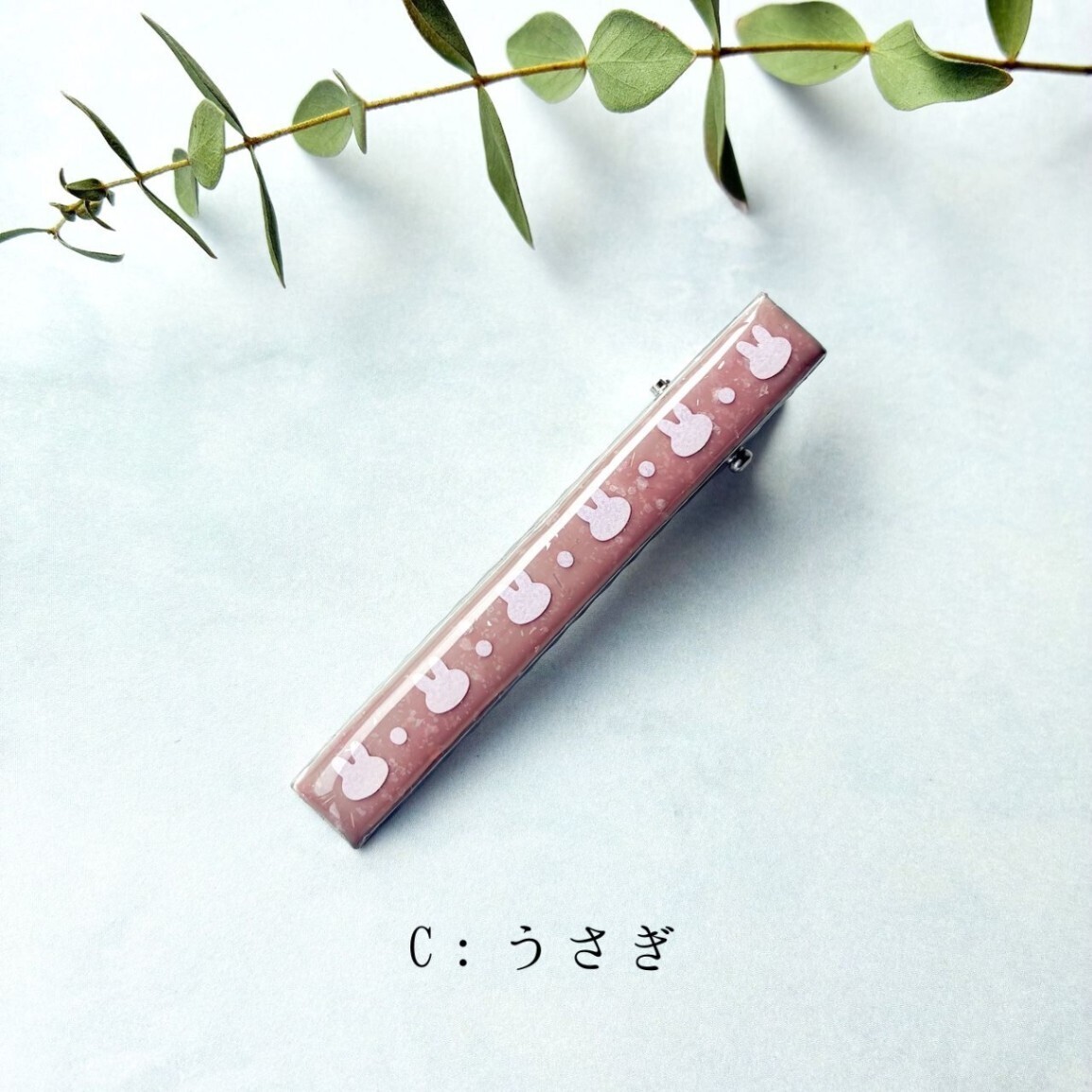 フローラルドリーム ヘアクリップ　うさぎ ハート 桜 蝶 花 フラワー ピンク