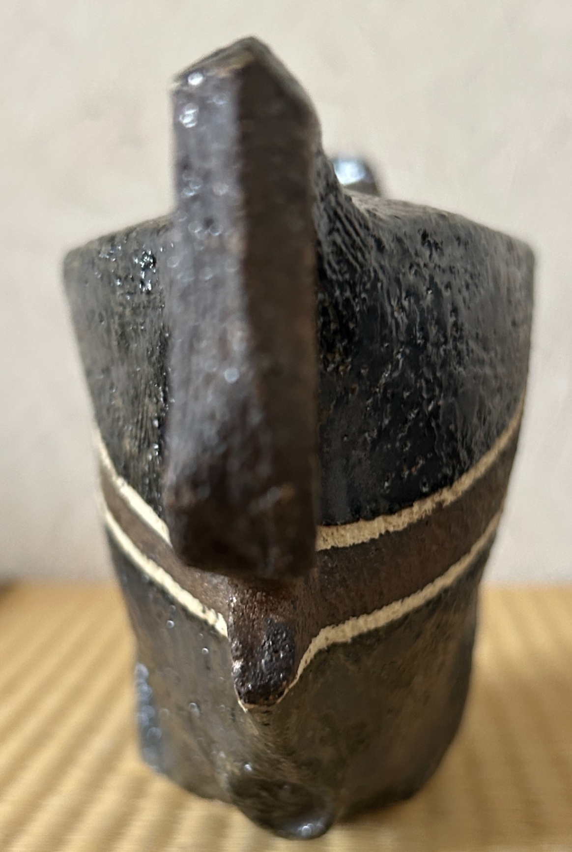 片口酒器　古代の舟を宿す一点物　受賞作家作品　陶器　器