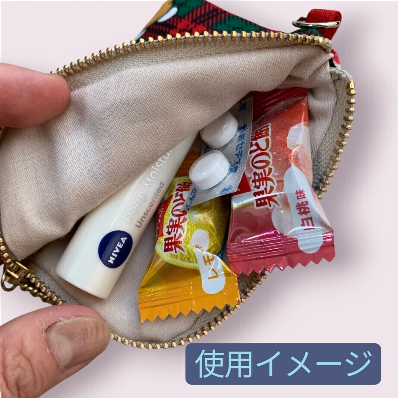 【ポイント消費】L字ファスナーケース｜ミニ財布 ポーチ 小銭入れ コインケース カードケース｜072