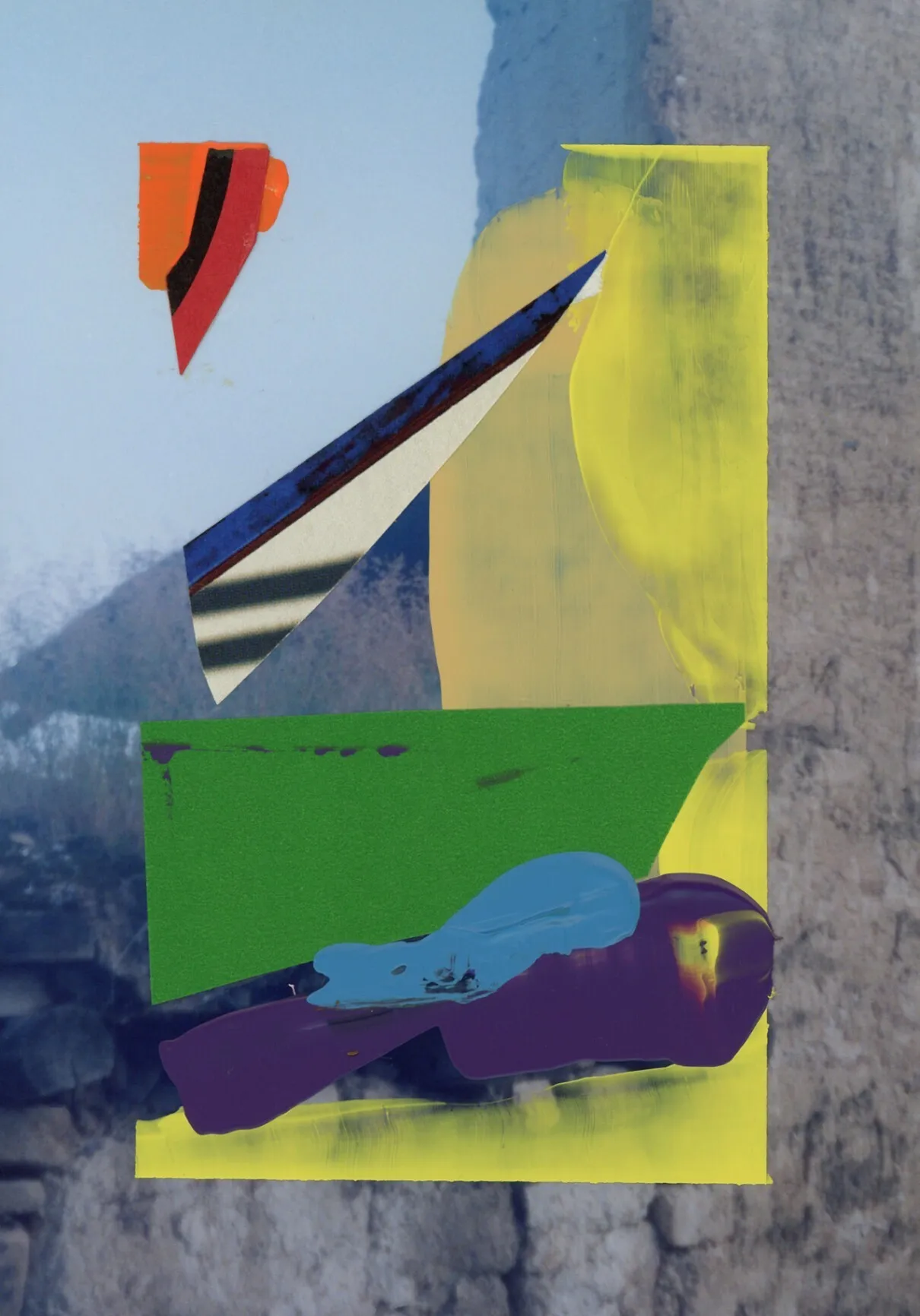 抽象絵画 原画｜町山耕太郎「Transition 260708」