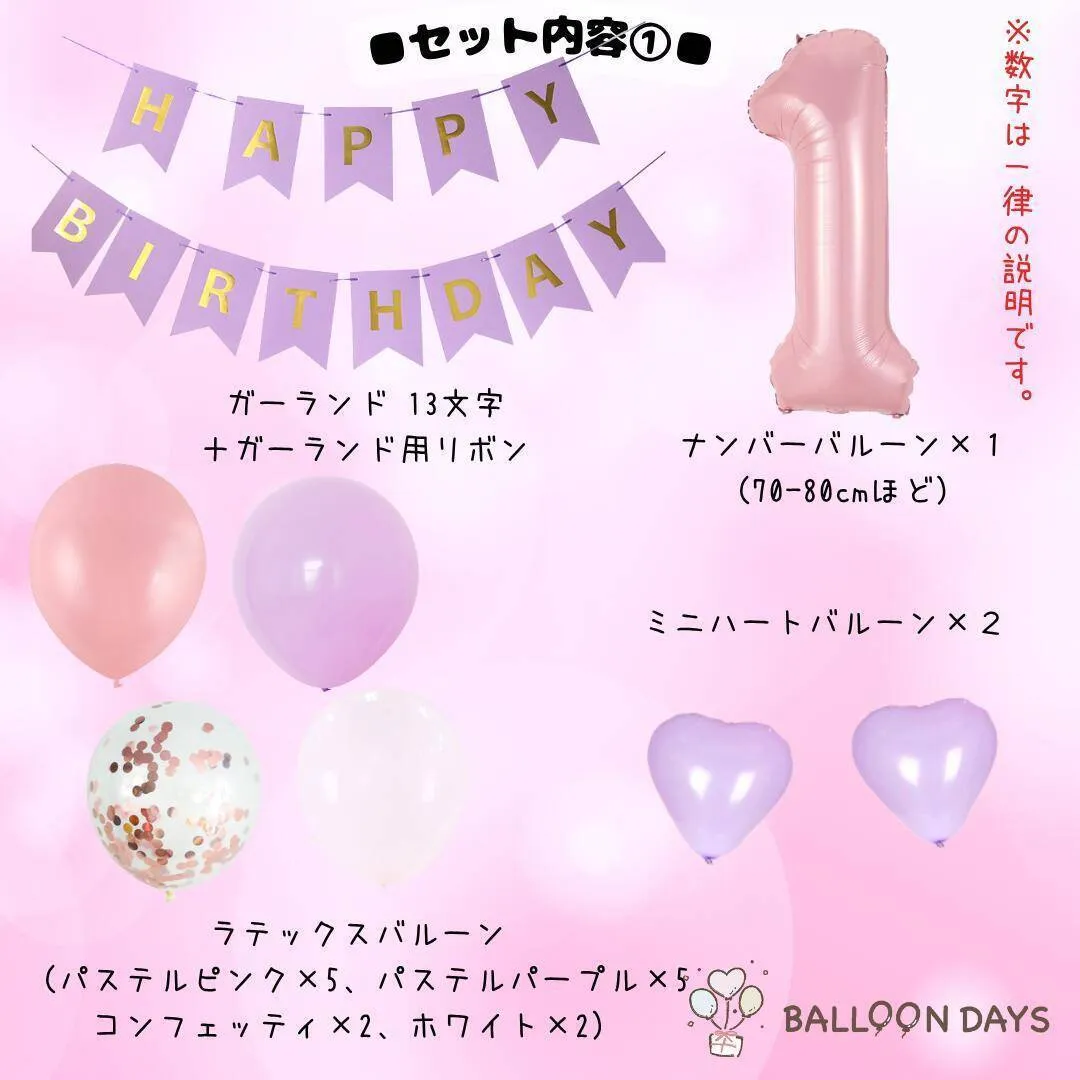 数字が選べる♪ キキララ サンリオ 雲 星 風船 誕生日 飾り付けセット バルーン
