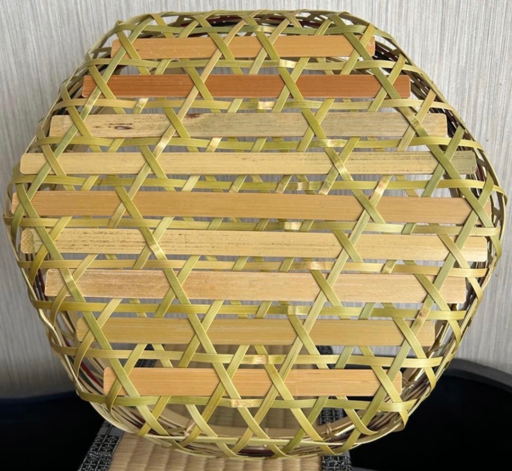 ④ 竹籠 竹細工 竹カゴ 34㎝ 盛り籠 国産真竹