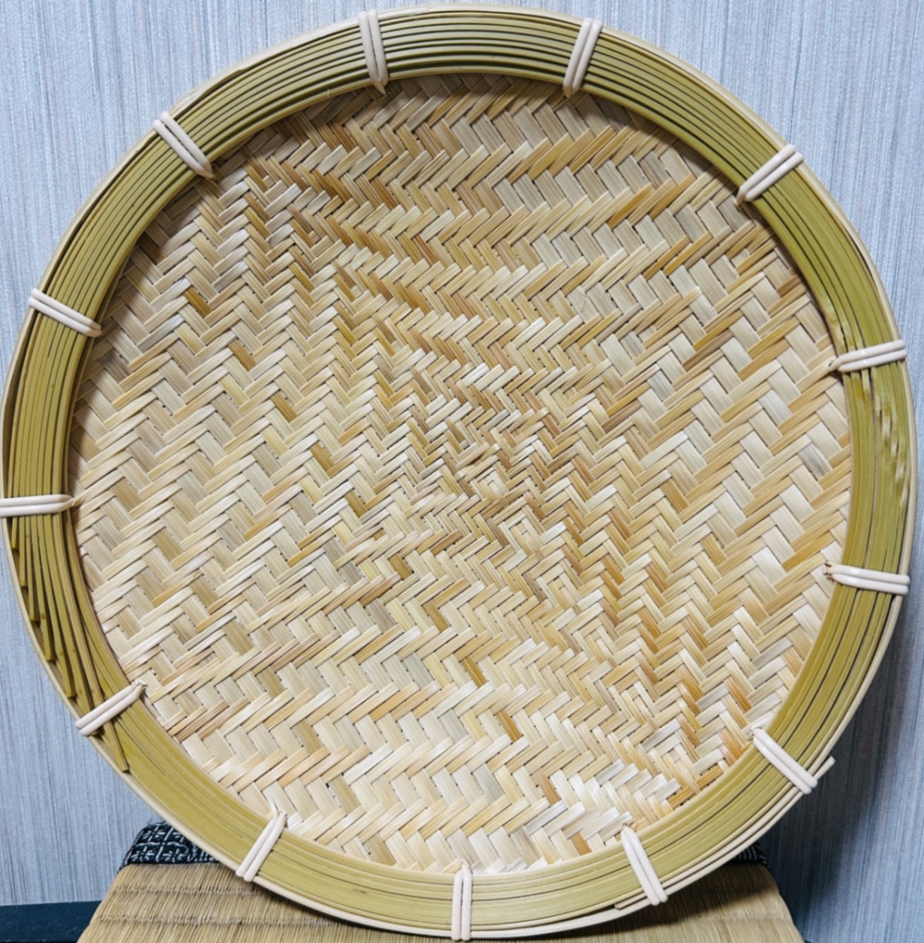 竹ザル 25㎝ 国産 真竹【希少生産の日本製竹ザル】ざる