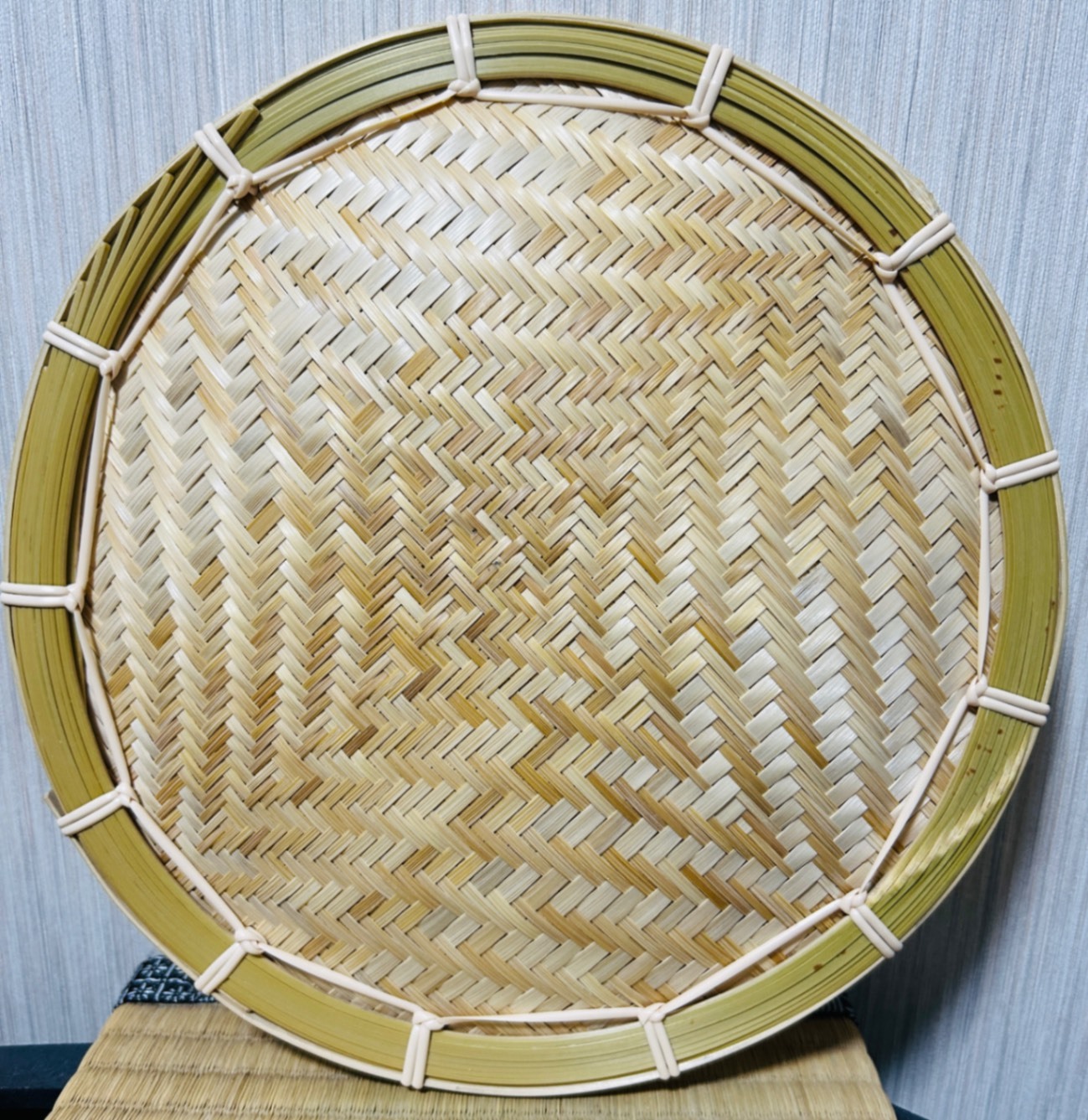 竹ザル 25㎝ 国産 真竹【希少生産の日本製竹ザル】ざる
