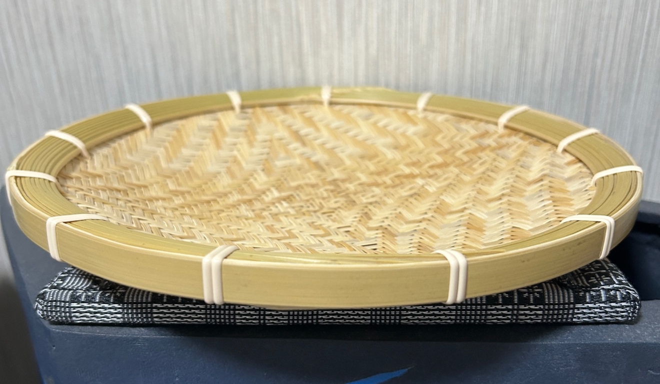 竹ザル 25㎝ 国産 真竹【希少生産の日本製竹ザル】ざる