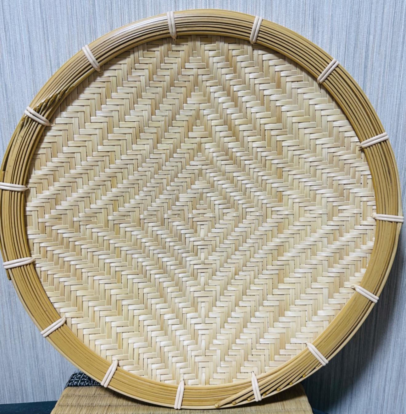 竹ザル 30㎝ 国産 真竹【希少生産の日本製竹ザル】ざる