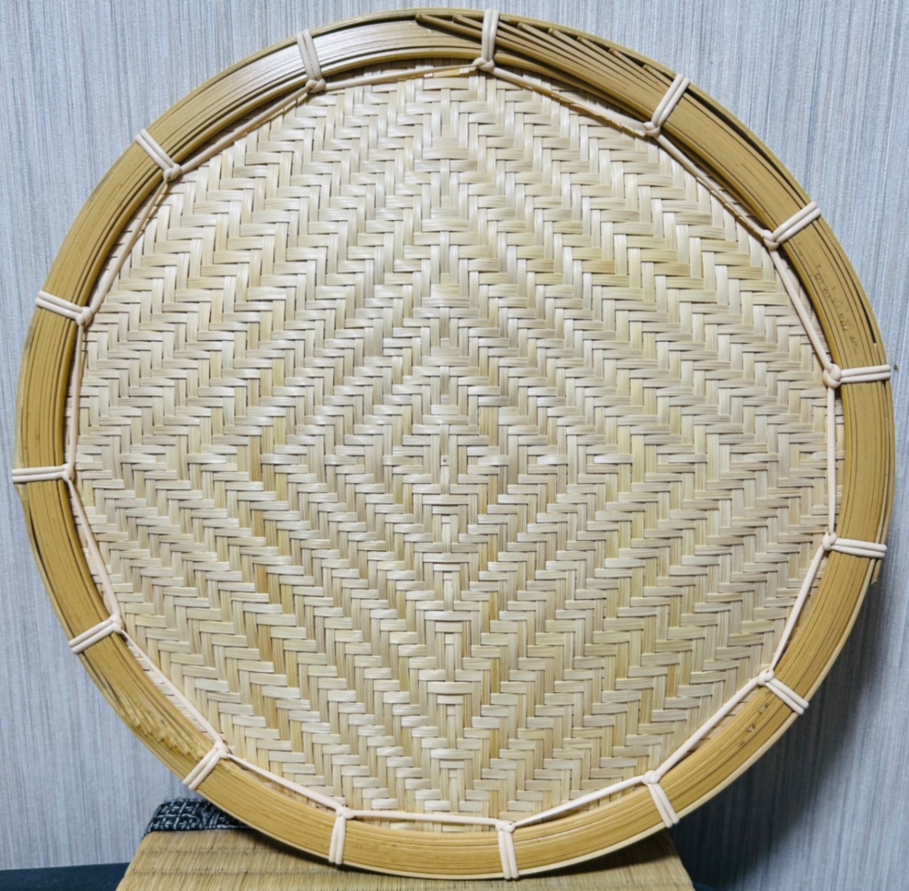 竹ザル 30㎝ 国産 真竹【希少生産の日本製竹ザル】ざる