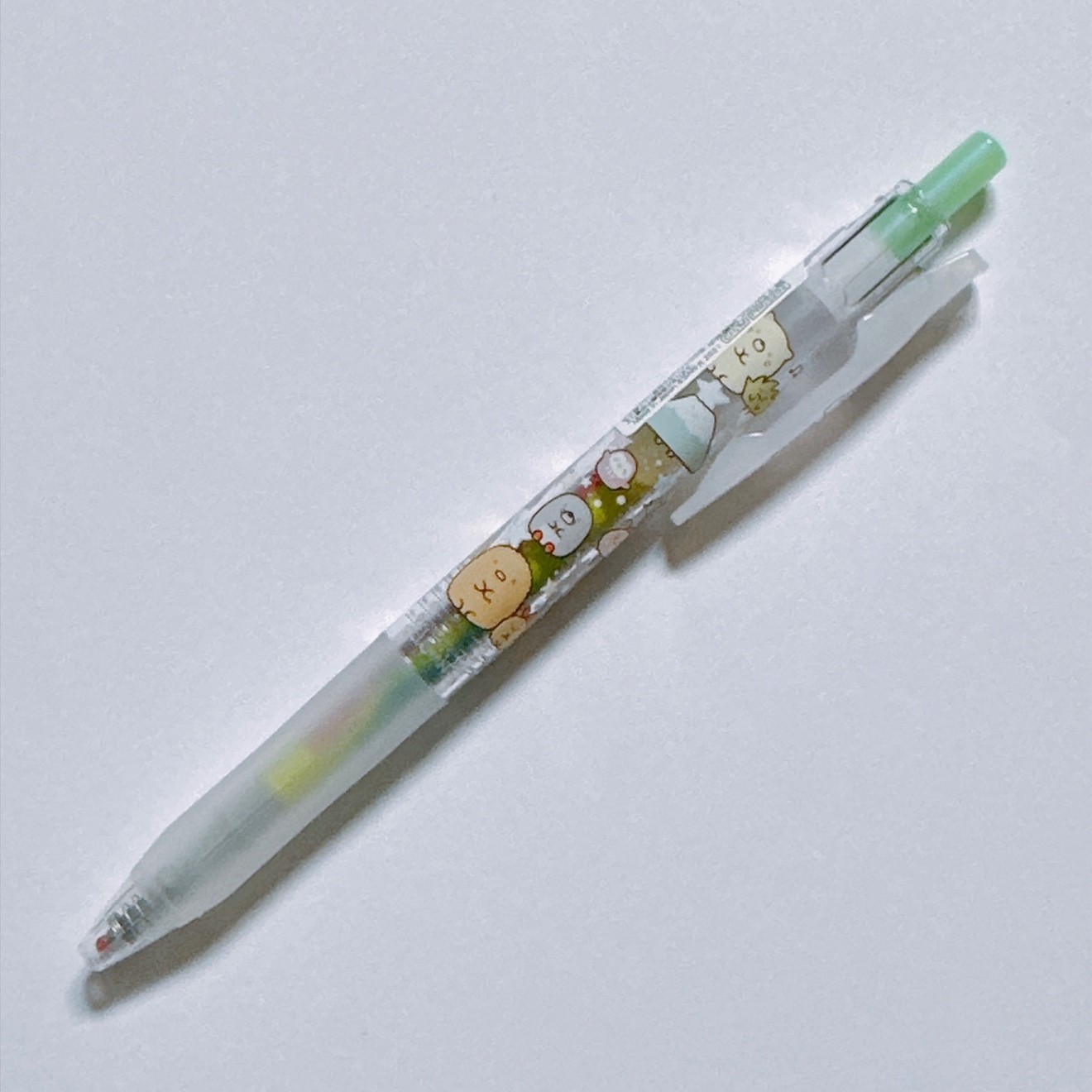 サラサ マーブルカラー すみっコぐらし0.5 ミントシャワー