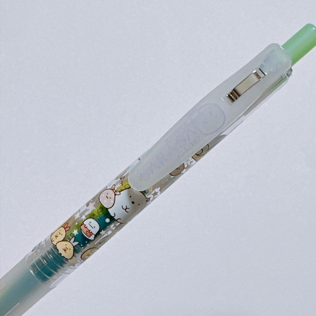 サラサ マーブルカラー すみっコぐらし0.5 ミントシャワー