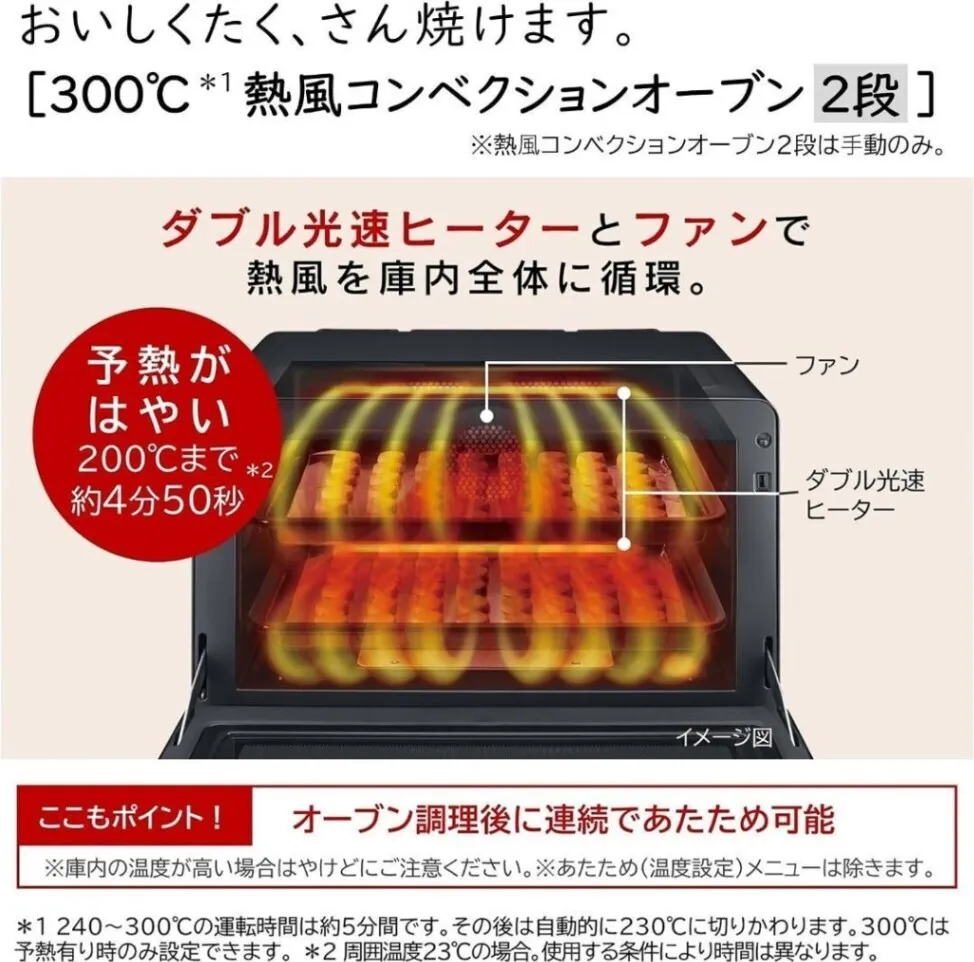 日立 HITACHI MRO-W1B 加熱水蒸気オーブンレンジ ヘルシーシェフ 30L ホワイト