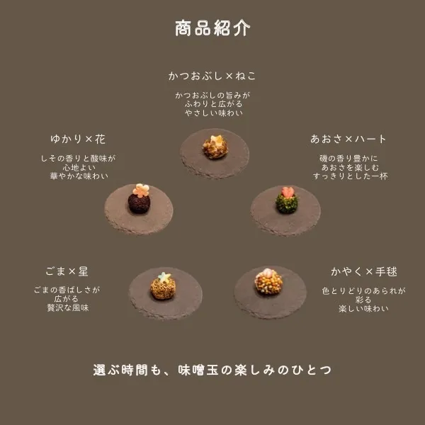 〈リベ友と共同開発🤝〉宮城から届ける “スゴイ味噌玉✨” 5個セット 