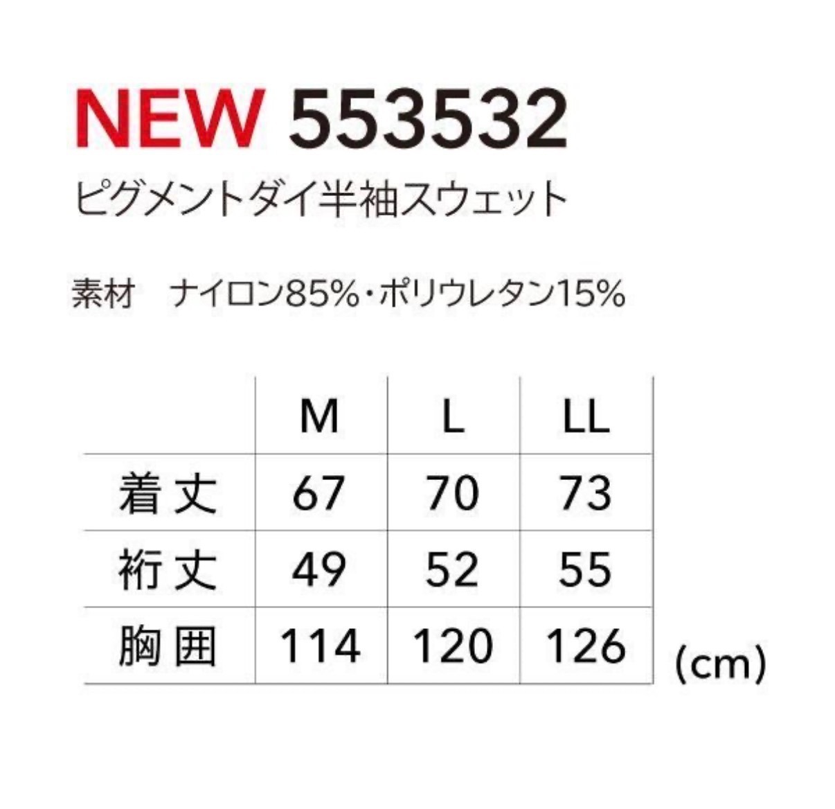  TS DESIGN 55352 限定 ピグメントダイ半袖スウェット Tシャツ