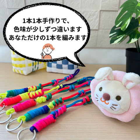 ［ライオンガード］落とさないパラコードハーネス・カラフル