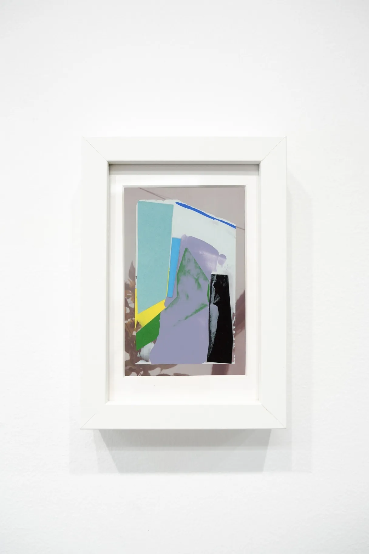 抽象絵画 原画｜L判の小さな額装作品 フィルム写真×アクリル「Transition 260711」