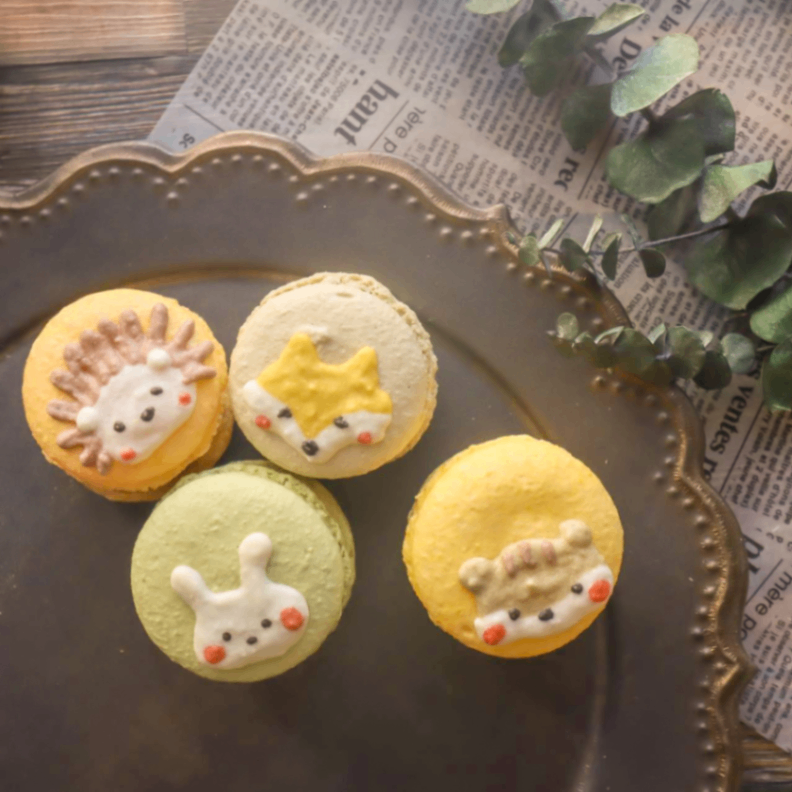 【秋の味覚】期間限定！ミニマカロン4個セット楓