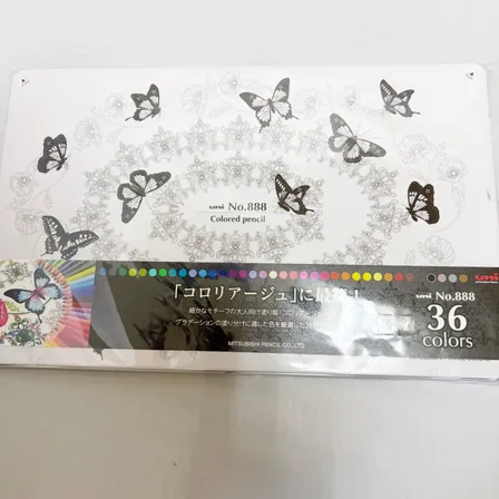 三菱鉛筆　コロリアージュ36色