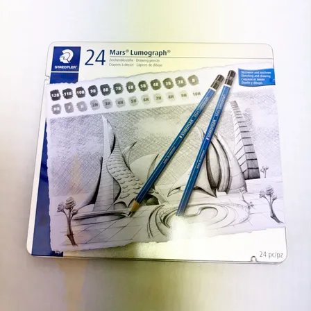 ステッドラー　ルモグラフ鉛筆24本セット