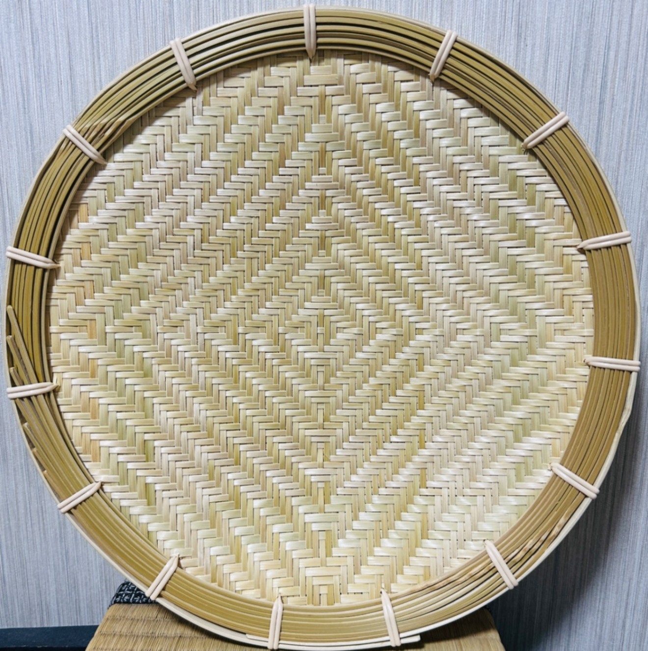 竹ザル 30㎝ 国産 真竹【希少生産の日本製竹ザル】ざる