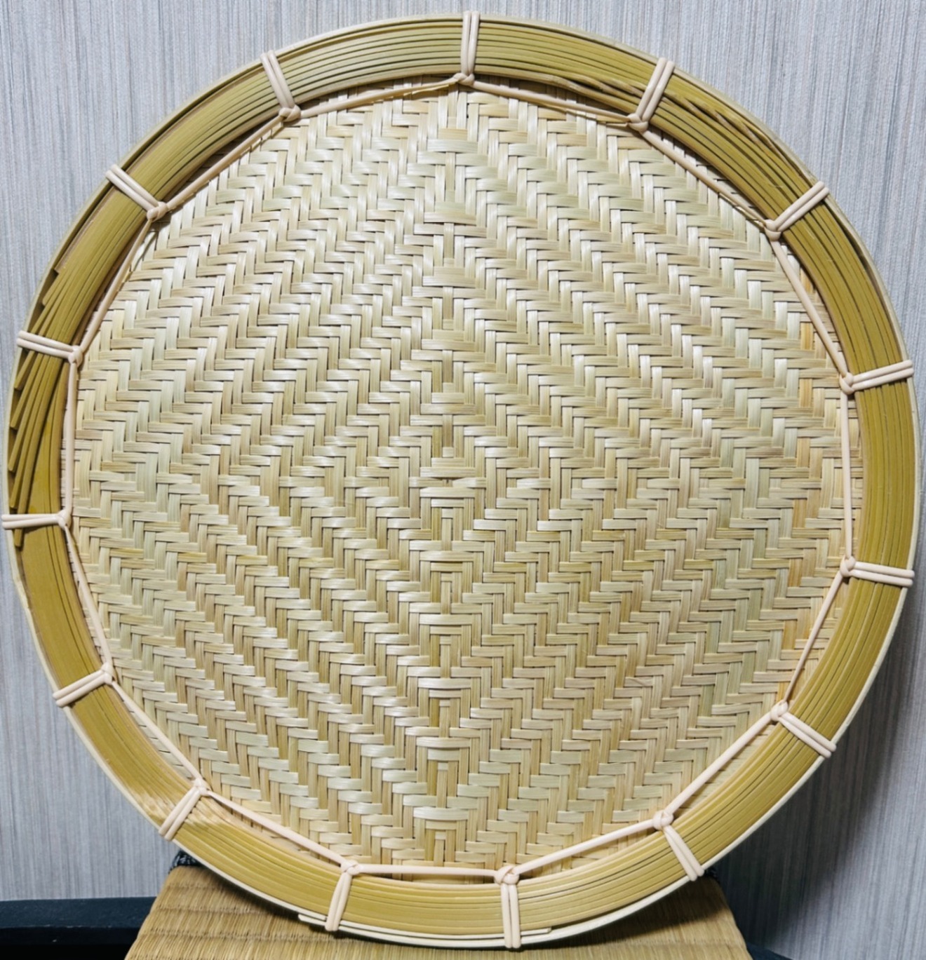 竹ザル 30㎝ 国産 真竹【希少生産の日本製竹ザル】ざる