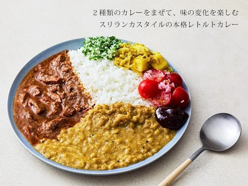 【1箱で2種＋チャツネ】カレーの壺 レトルトカレー｜ジャックフルーツ×ダル中辛｜動物性原材料不使用