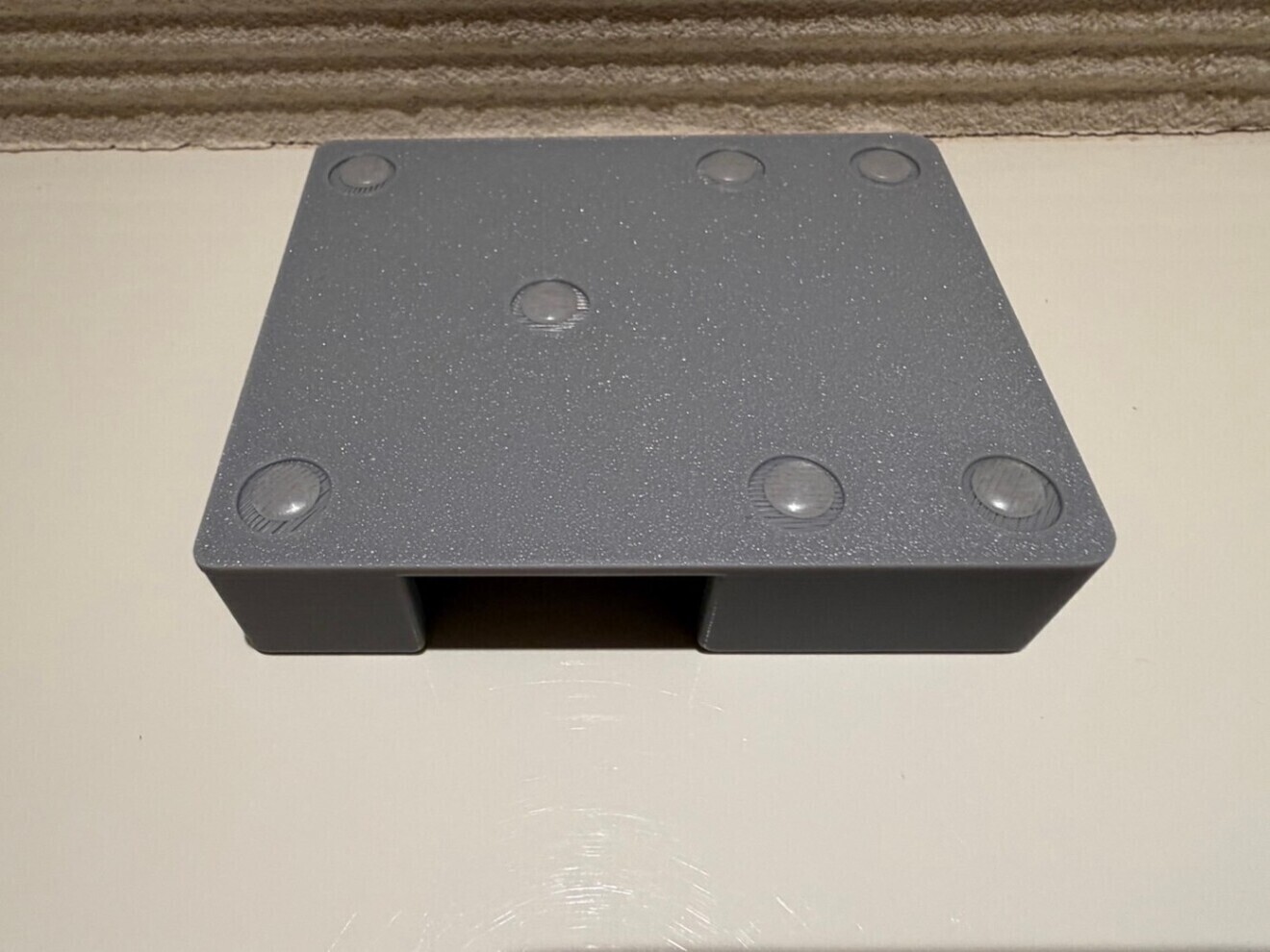 付箋紙／ブロックメモ　 7.5ｃｍ×7.5ｃｍサイズ用　収納ペンスタンド　白色