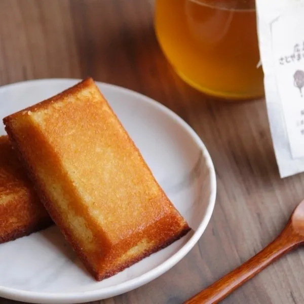 日本ミツバチの蜂蜜のお菓子🍯フィナンシェ【さとやまはちみつ】3個入り【秋の味覚】