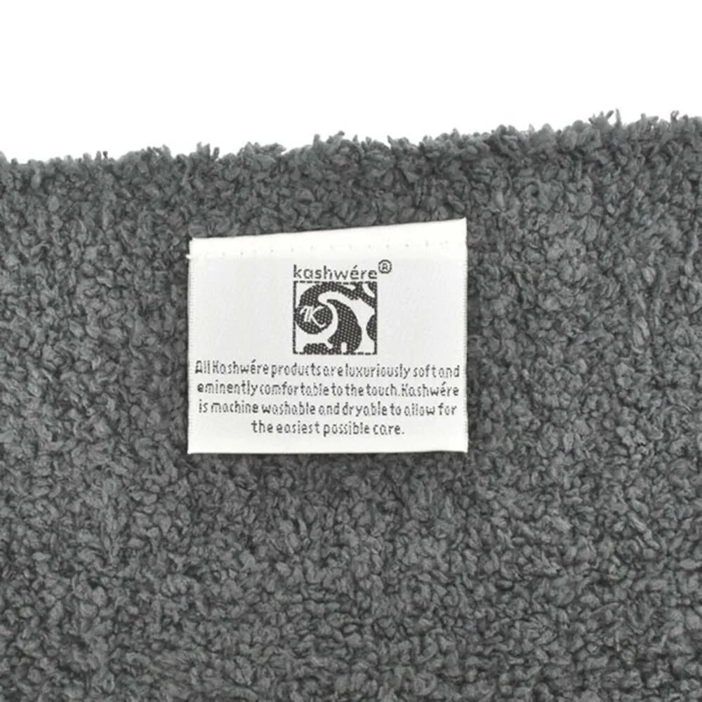カシウエア KASHWERE ヘブンリーソフト スローブランケット スレート 毛布 タオル ひざ掛け
