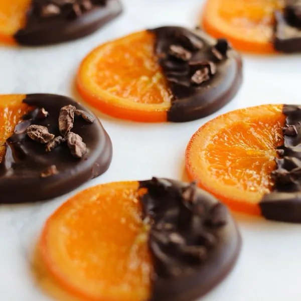 自家製オランジェット　ローカカオニブ🍊🍫ご自宅用５枚入り【秋の味覚】