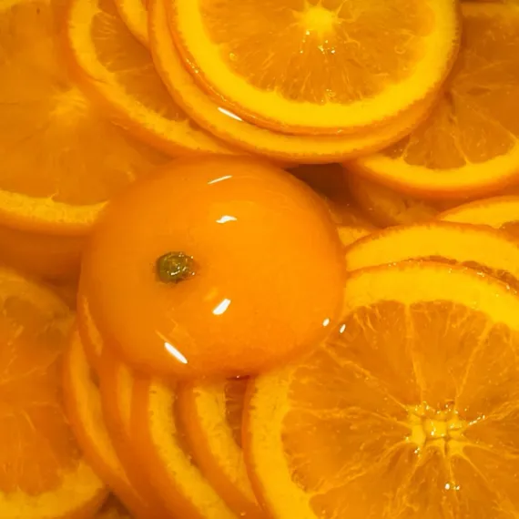 自家製オランジェット　ローカカオニブ🍊🍫ご自宅用５枚入り【秋の味覚】