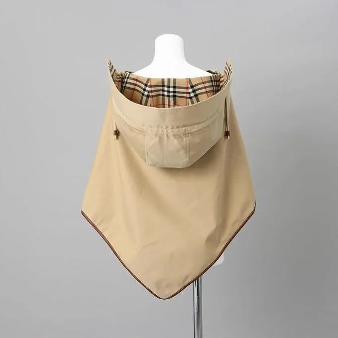 BURBERRY バーバリー ポンチョ ケープ ノバチェック キャメル 8053508 ジャケット 