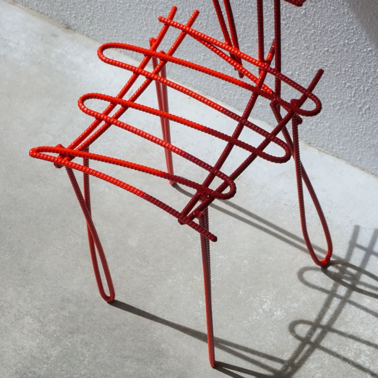 【彫刻インテリア】Rakugaki Chair - wavy