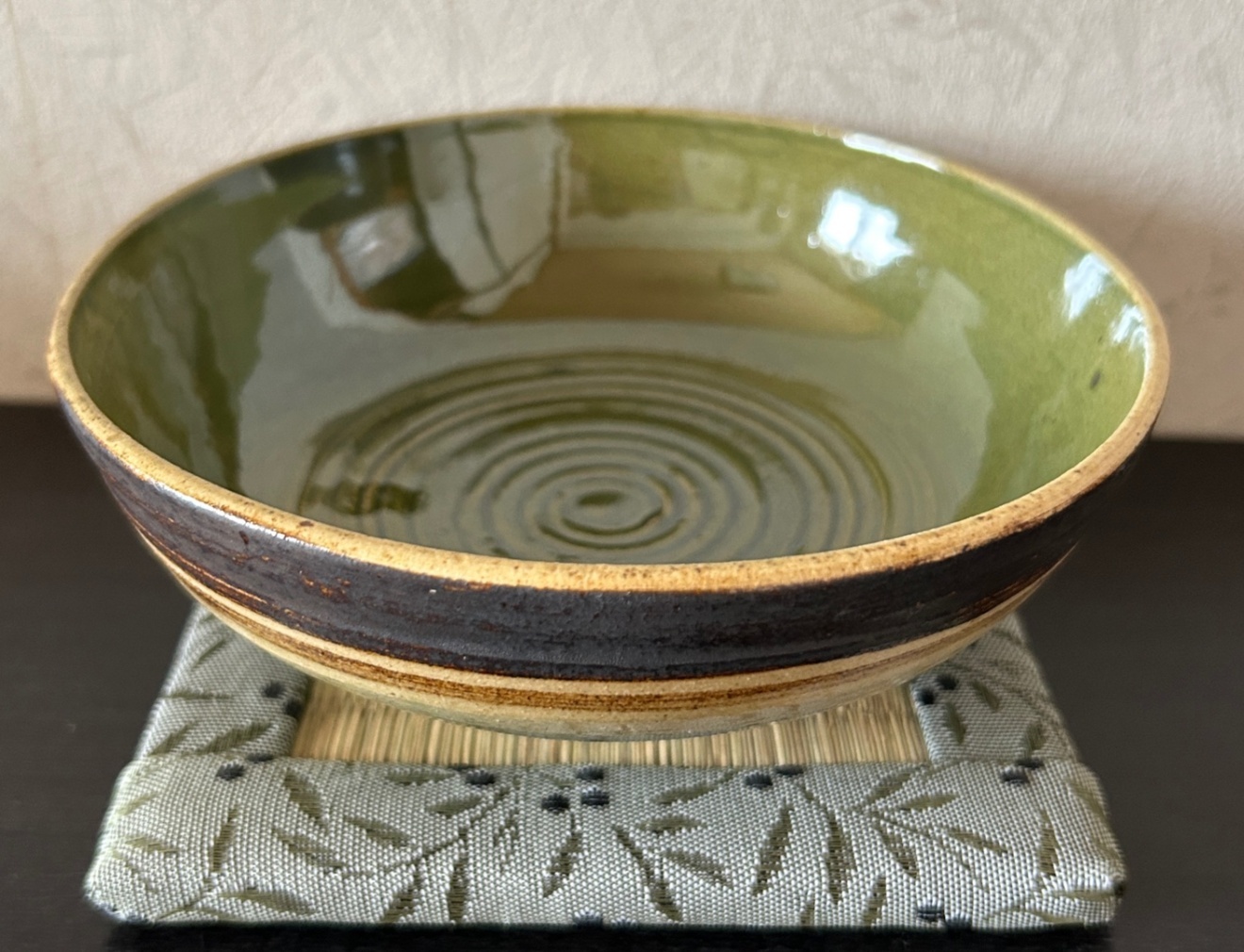 鉢 器　螺旋と縞が織りなす一点物　受賞作家作品　陶器
