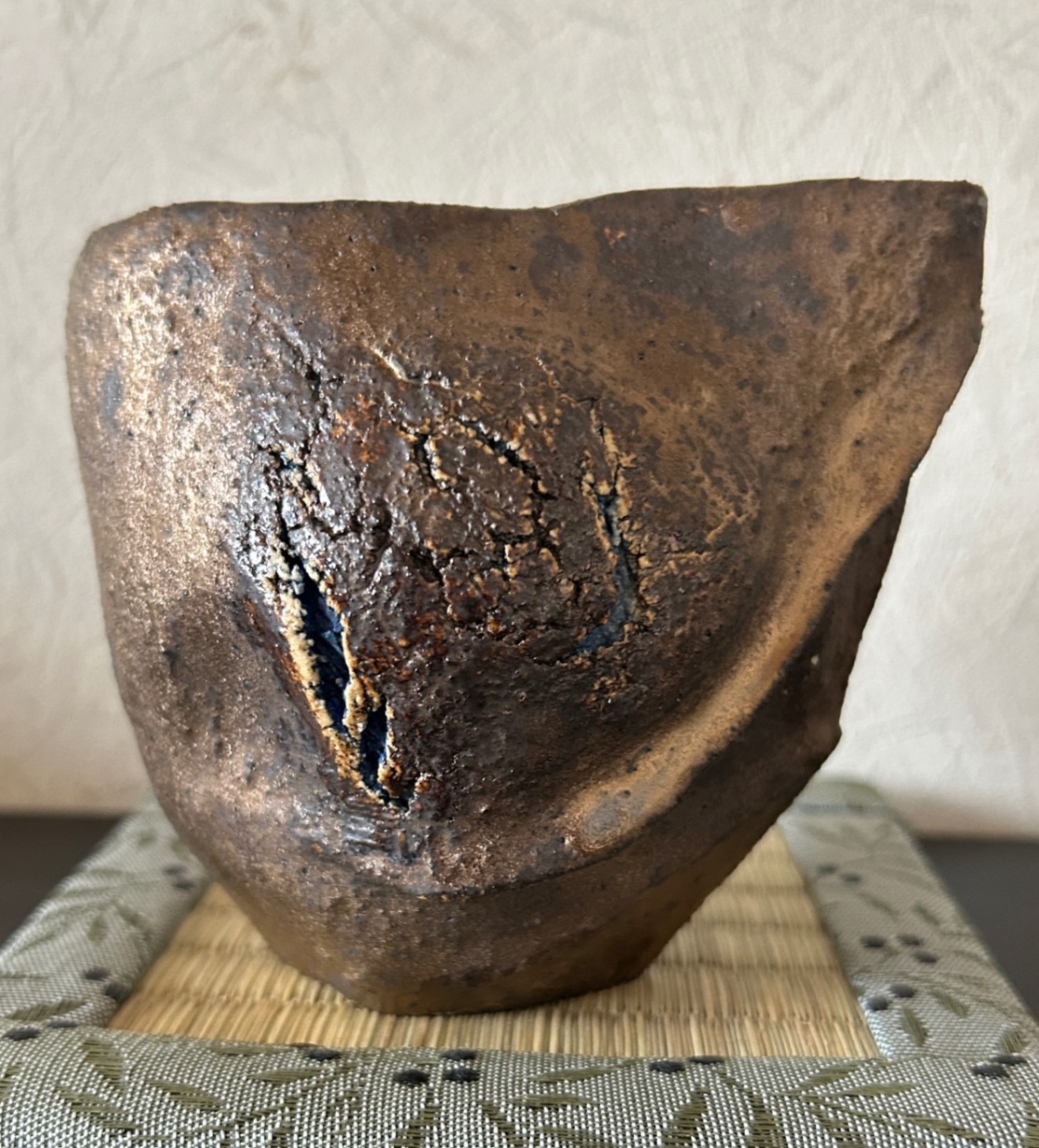 片口酒器＆ぐい呑み セット — 古代の宴を再現する一点物　受賞作家作品　陶器　器