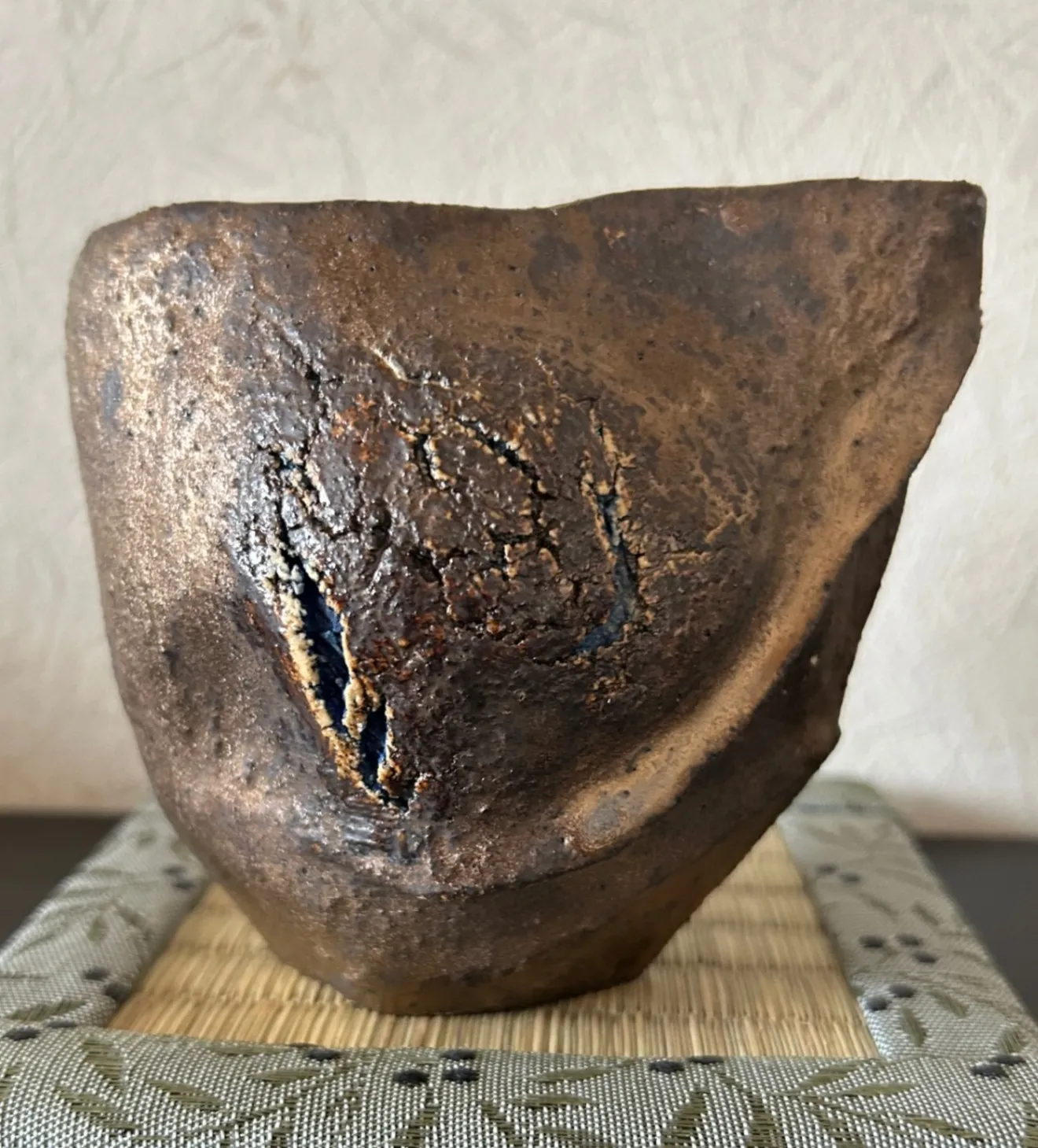 片口酒器＆ぐい呑み セット — 古代の宴を再現する一点物　受賞作家作品　陶器　器