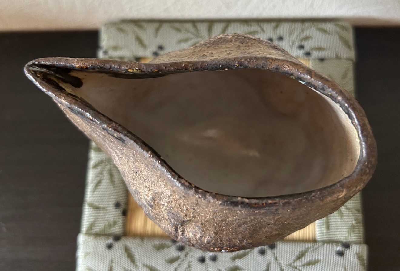 片口酒器＆ぐい呑み セット — 古代の宴を再現する一点物　受賞作家作品　陶器　器