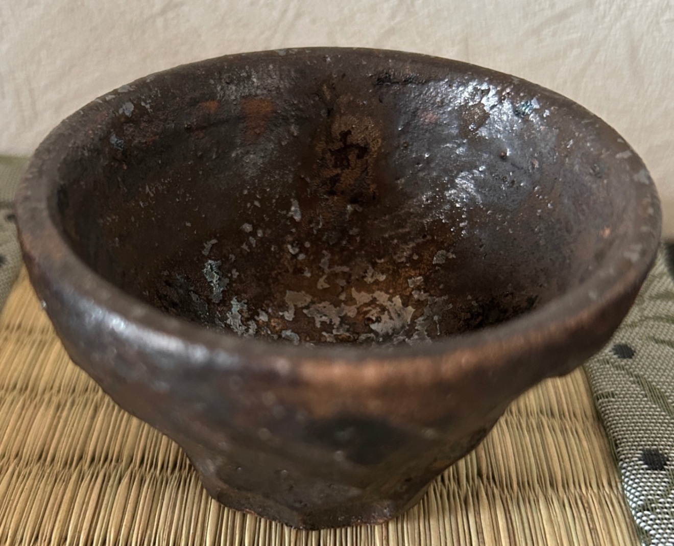 片口酒器＆ぐい呑み セット — 古代の宴を再現する一点物　受賞作家作品　陶器　器