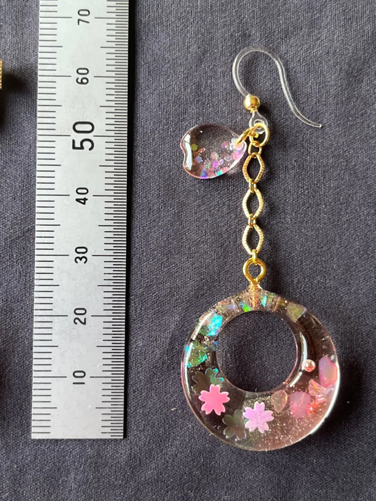 さくらのフープ🌸フックピアス【リベポ払い歓迎🎉】