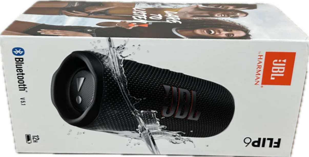 JBL FLIP6 Bluetoothスピーカー 防水IP67 ブラック