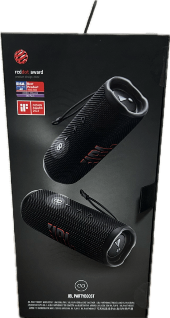 JBL FLIP6 Bluetoothスピーカー 防水IP67 ブラック