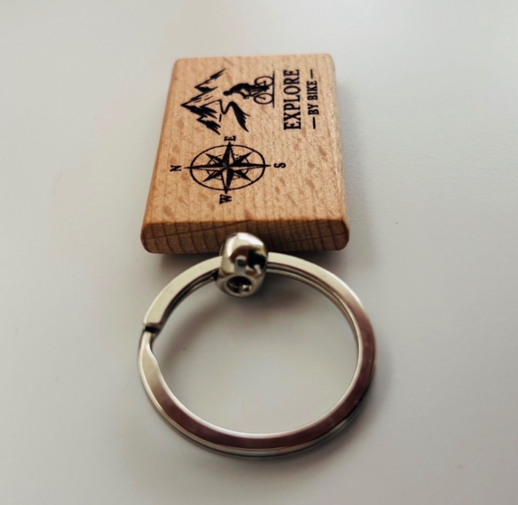 自転車キーホルダー